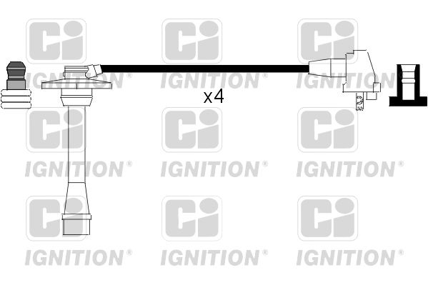 QUINTON HAZELL Комплект проводов зажигания XC633